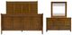 Liberty Furniture Grandpas Cabin 3-Piece Aged Oak Queen Sleigh Bedroom Set-0