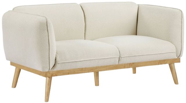 Meridian Furniture Nolita Cream Loveseat-0