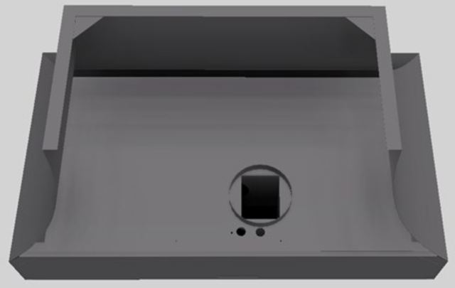 Vent-A-Hood® Designer Series 42" Gunsmoke Wall Mounted Range Hood-2