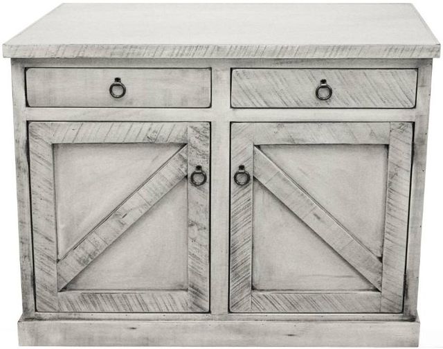 American Heartland Manufacturing Rustic Dela Verria Promo Kitchen Island-1
