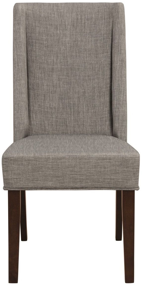 Homelegance® Kavanaugh Dark Brown/Gray Side Chair-2