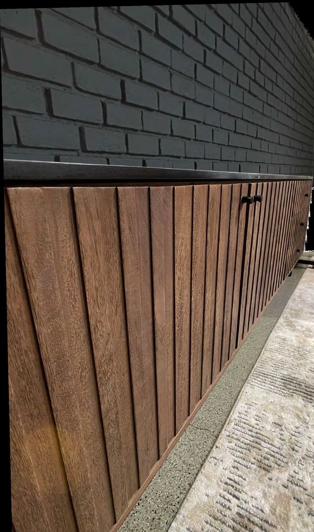 Signature Design by Ashley® Barnford Black/Brown Accent Cabinet-1