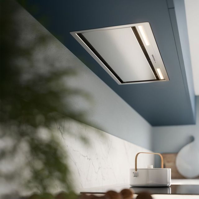 Falmec Valentina Plus 34" White Insert Range Hood-2