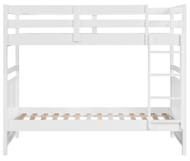 Homelegance® Sloane White Full/Full Bunk Bed-3