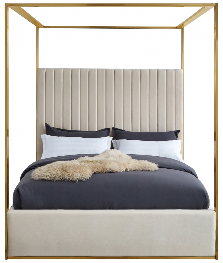 Meridian Furniture Jones Canopy Bed - Thumbnail 3