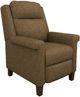 Best® Home Furnishings Customizable Prima Manual High Leg Recliner with Dark Walnut Legs-0