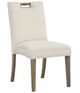 Fairfield® Customizable Entree Dining Pull Short Back Armless Stack Chair with Mica Legs-0