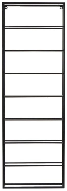 Deco Marche Black Bottle Wall Wine Rack-1