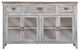 International Furniture Direct Sahara Brown/White Console-2