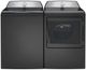 GE Profile™ Diamond Gray Top Load Washer & Electric Dryer Laundry Pair-5