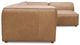 Moe's Home Collection Form Signature 4-Piece Sonoran Tan L-Shaped Modular Leather Sectional-2