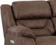 HomeStretch Skywalker Brown Power Reclining Loveseat-1