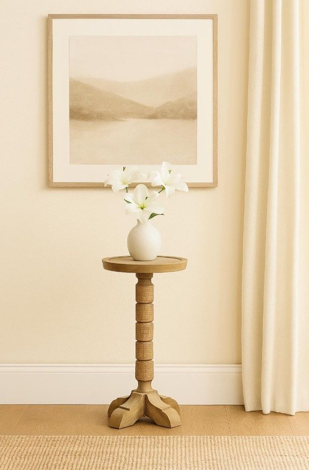 Bernards Tarrington Cashew Spot Table-1