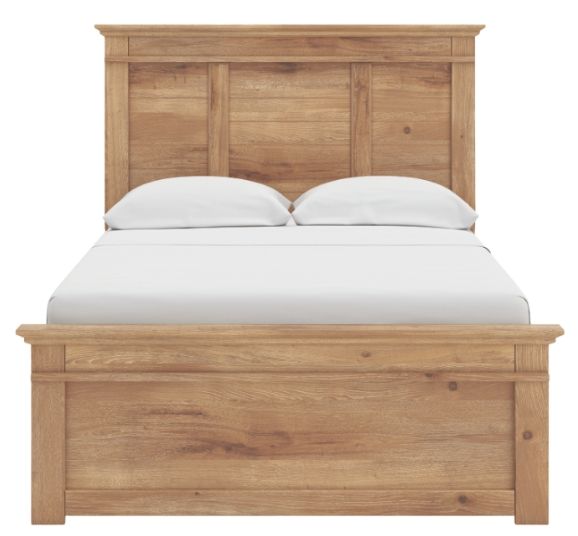 Signature Design by Ashley® Fenderport Tan Full Panel 2-Drawer Storage Bed-2