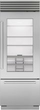 Sub-Zero® Classic Series 17.3 Cu. Ft. Stainless Steel Built In Bottom Freezer Refrigerator-0
