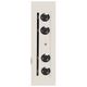 Summit® 24" Bisque Electric Cooktop-2