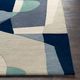 Surya Forum Dark Blue 5'x8' Area Rug-1
