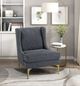 Homelegance® Savoy Dark Gray Accent Chair-1