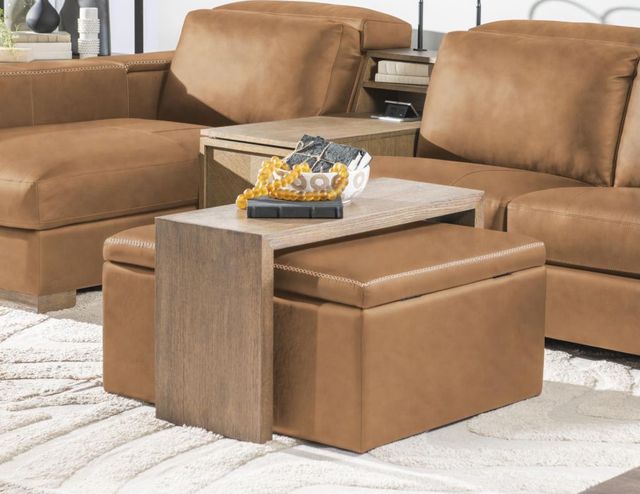 Legacy Classic Sierra Verona Butternut/Warm Oak Storage Ottoman-1