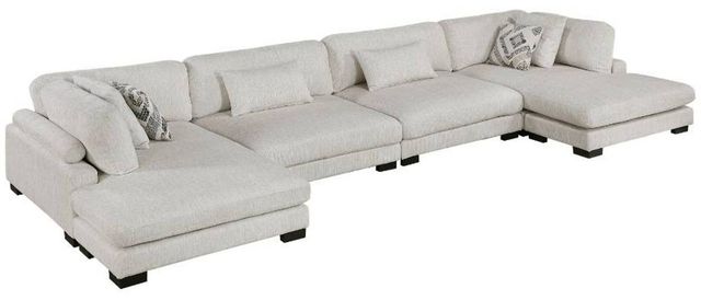 Homelegance® Tinley 4-Piece Beige Modular Sectional and Chaise-0