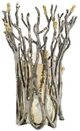 A & B Home Brown Twig Vase-1