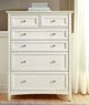 A-America® Northlake White Linen Chest-1