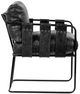 Classic Home Strapling Black/Rustic Shadow Dining Chair-3