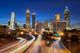 Classy Living Atlanta at Night Wall Art-0