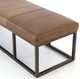 Magnolia Home by Joanna Gaines David Warm Taupe Bench-1
