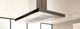 Elica Techne Series Maggiore 42" Stainless Steel Island Range Hood with Black Glass Trim-1