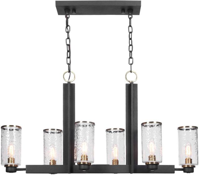 Uttermost® Jarsdel Black Industrial Island-2