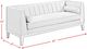 Elements International Cannes Mckinney Charcoal Sofa-4