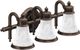Moen® Waterhill® Oil Rubbed Bronze Three Globe Bath Light-0