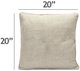Universal Explore Home™ Customizable 20" Square Pillow-2