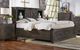 A-America® Sun Valley Charcoal Queen Storage Bed-2