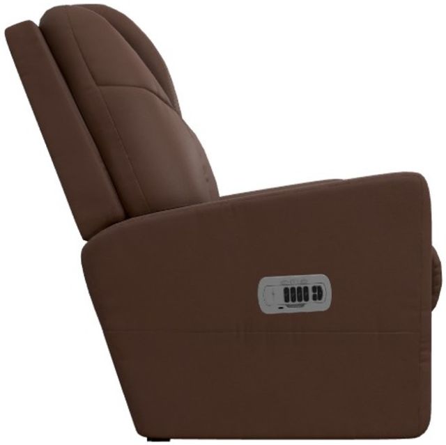 La-Z-Boy® Sparrow Chestnut Leather Power Wall Recliner with Headrest and Lumbar-3