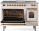 Ilve® Nostalgie II Series 48" Antique White Pro Style Dual Fuel Range-2