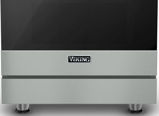 Viking® 3 Series 30" Arctic Grey Freestanding Liquid Propane Range-2