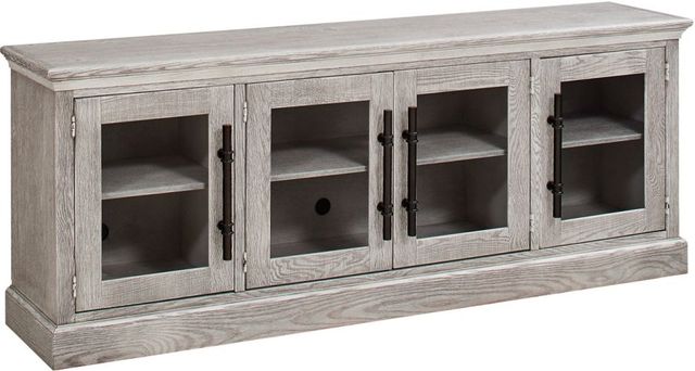 aspenhome® Manchester Smokey White 85" Console with 4 Doors-0