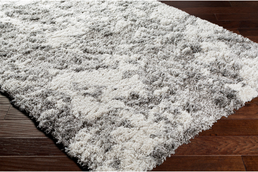 Surya Alta Shag Gray/Off-White 8'x10' Area Rug-1