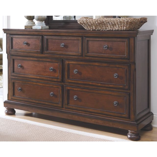 Signature Design by Ashley Porter Rustic Brown Dresser-0