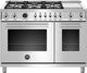 Bertazzoni Professional Series 48" Stainless Steel Pro Style Duel Fuel Range-0