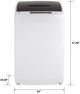GE® 2.8 Cu. Ft. White Portable Washer with Stainless Steel Basket-1