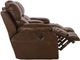 Catnapper® Positano Cocoa Manual Reclining Loveseat-5