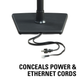 Sanus® WSS21 Black Wireless Speaker Stand-3