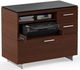 BDI Sequel® 6017 Multifunction Cabinet-Chocolate Stained Walnut-2