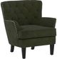 Emerald Home Noelle Olive Velvet Accent Chair-0