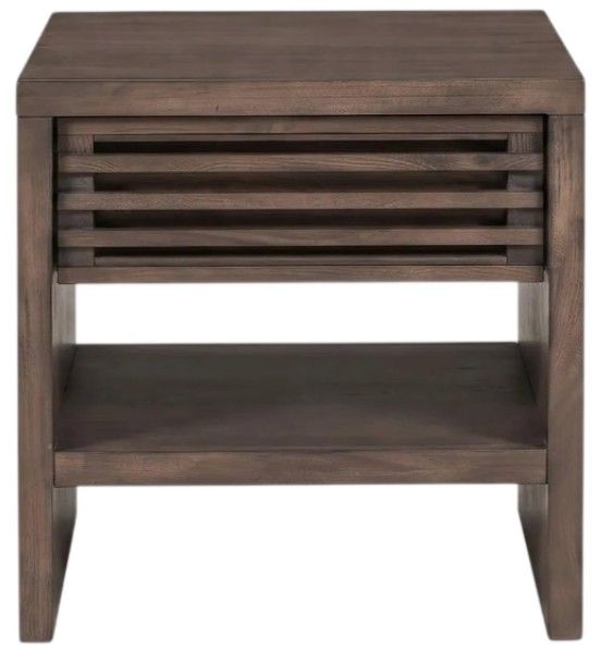 Sunny Designs™ Brown End Table with Drawer-2