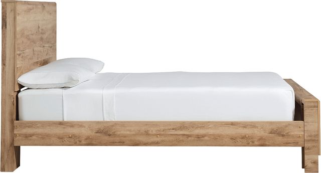 Signature Design by Ashley® Hyanna Tan Queen Panel Headboard-3