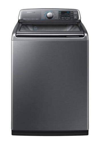 Samsung 5.2 Cu. Ft. Stainless Platinum Top Load Washer-0